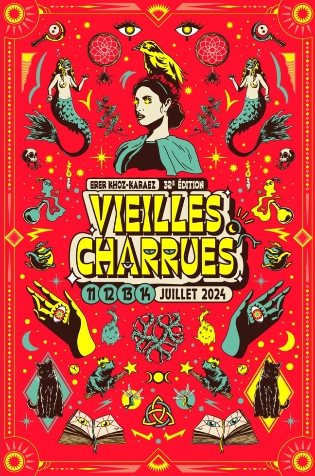 Le Festival Des Vieilles Charrues, 11 Au 14 Juillet 2024 à Carhaix