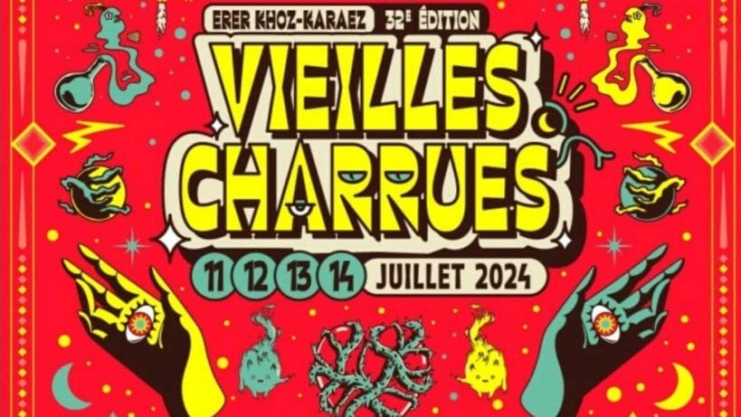 Le festival des Vieilles Charrues du 11 au 14 juillet 2024 à Carhaix (29)