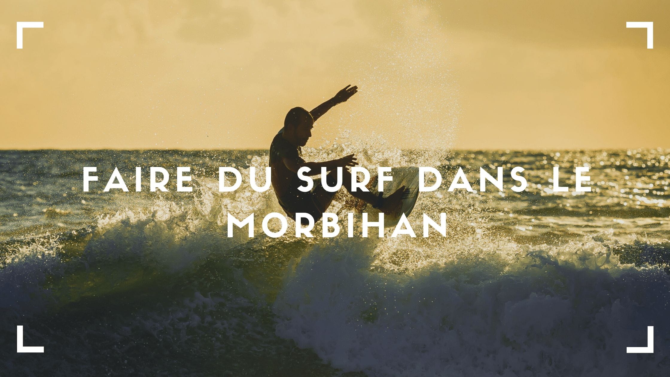 Faire du surf dans le Morbihan