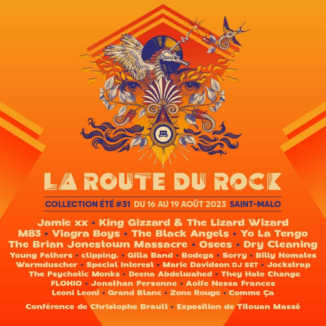 La Route du Rock été, 14 au 17 août 2024 à SaintMalo (35)