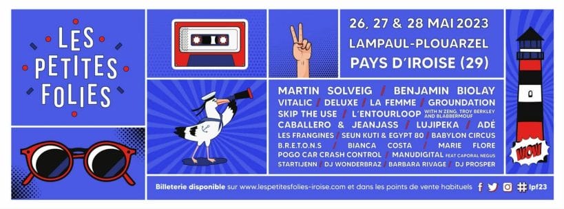 Festival Les Petites Folies en pays d’Iroise, du 26 au 28 mai 2023