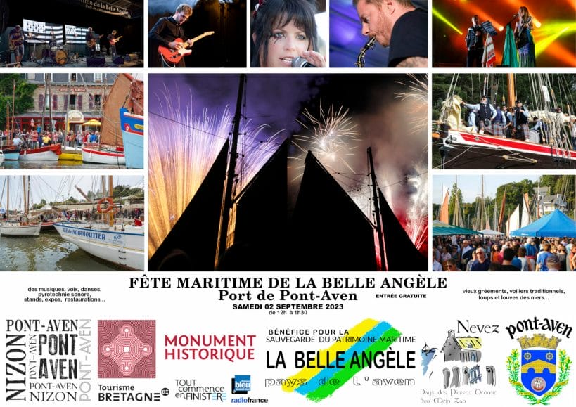 La fête maritime de La Belle Angèle, le 2 septembre à Pont-Aven