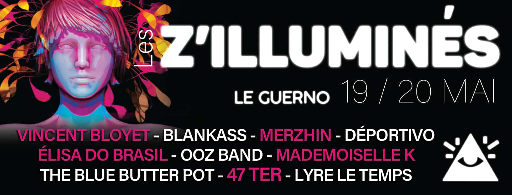 Festival Les Z’illuminés, les 19 et 20 mai 2023 au Guerno (56)