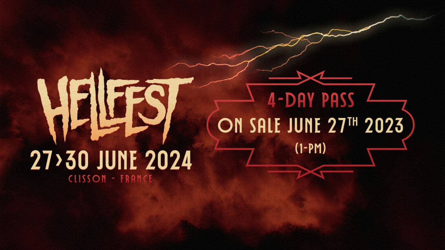 Hellfest 2024, festival métal du 27 au 30 juin 2024 à Clisson (44)