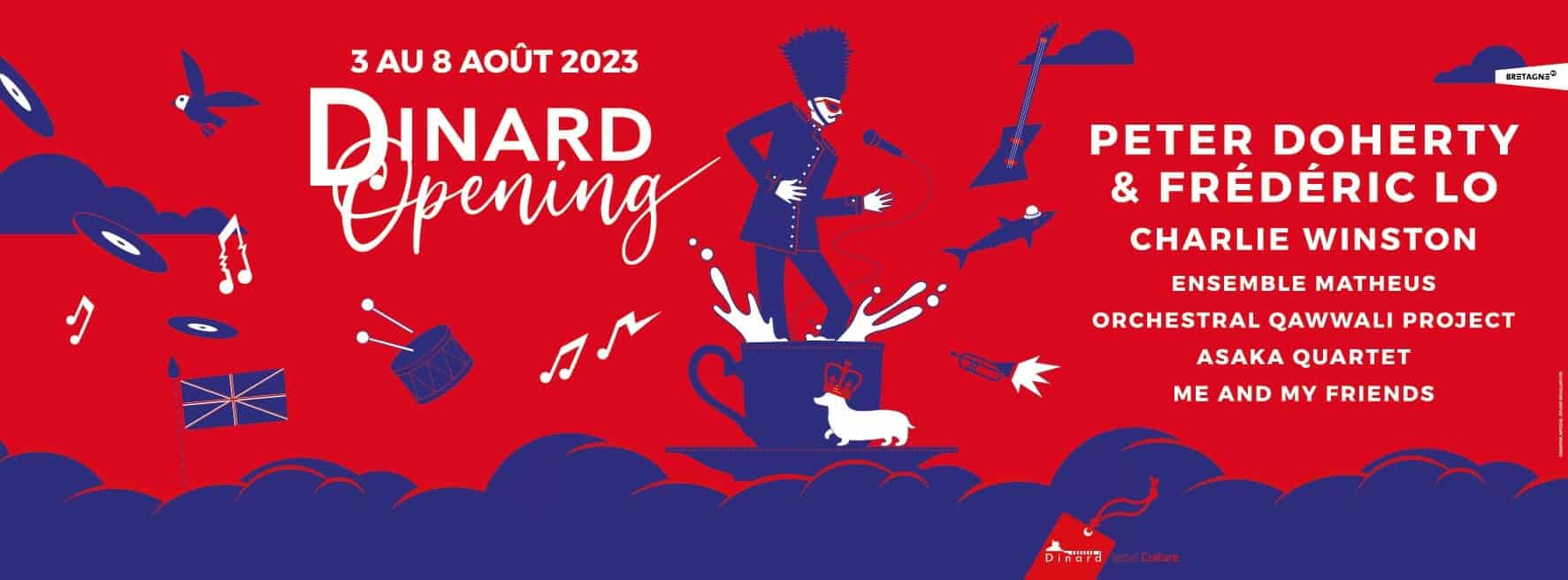 Festival Dinard Opening, 3 au 8 août 2023 à Dinard (35)
