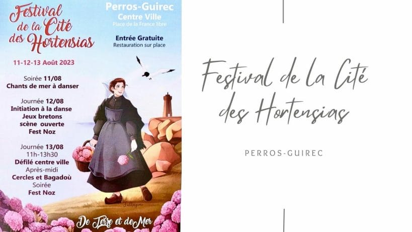 Festival de la Cité des Hortensias, 2 au 4 août 2024 à Perros-Guirec (22)