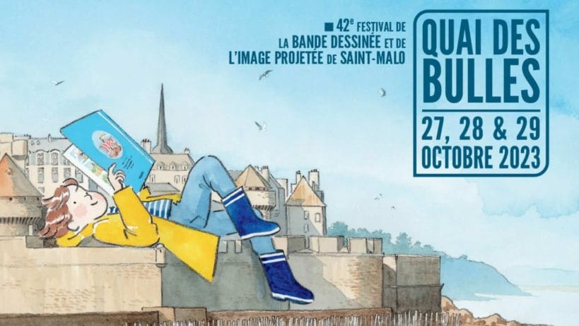 Quai des Bulles, les 27, 28 et 29 octobre 2023 à Saint-Malo (35)