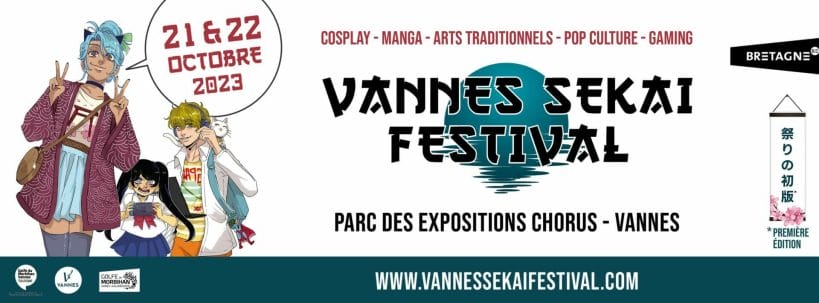 Vannes Sekaï Festival, 21 et 22 octobre 2023 à Vannes (56)