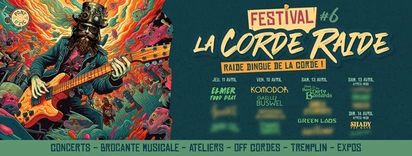 Festival de la Corde Raide, 5 au 14 avril 2024 à Pontchâteau (44)